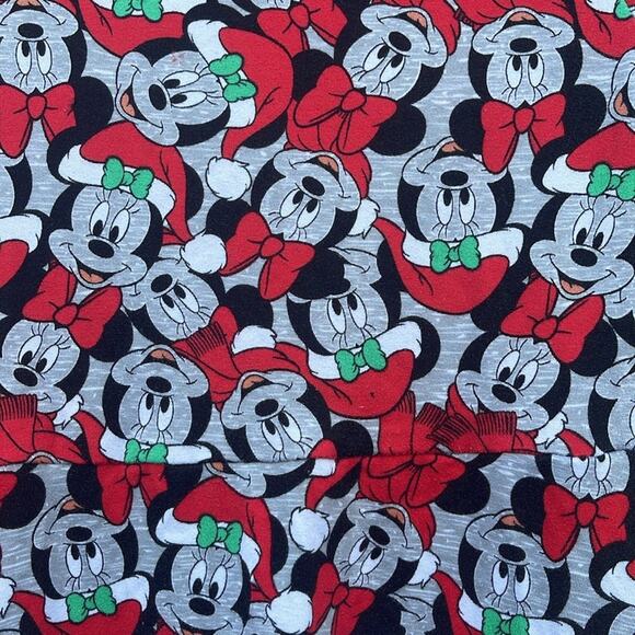 Disney Minnie Mouse Santa Christmas Dress red & black size 6/6X - Picture 4 of 6